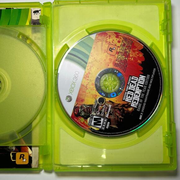 Xbox 360 Red Dead Redemption Game of The Year Edition Pre Owned - Picture 4 of 7
